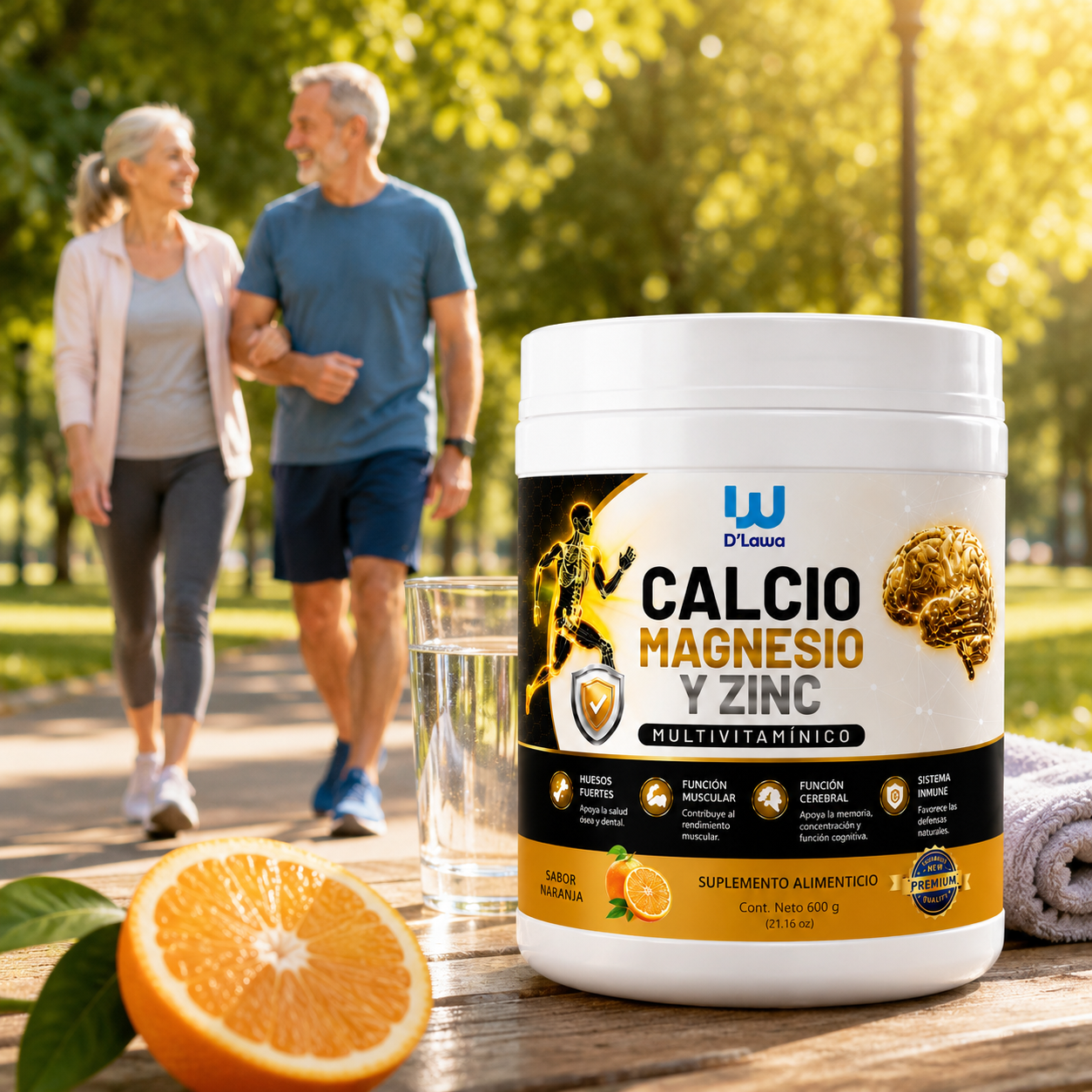 Calcio Magnesio y Zinc