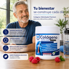 Cólageno Hidrolizado Premium 600g Sabor Frambuesa