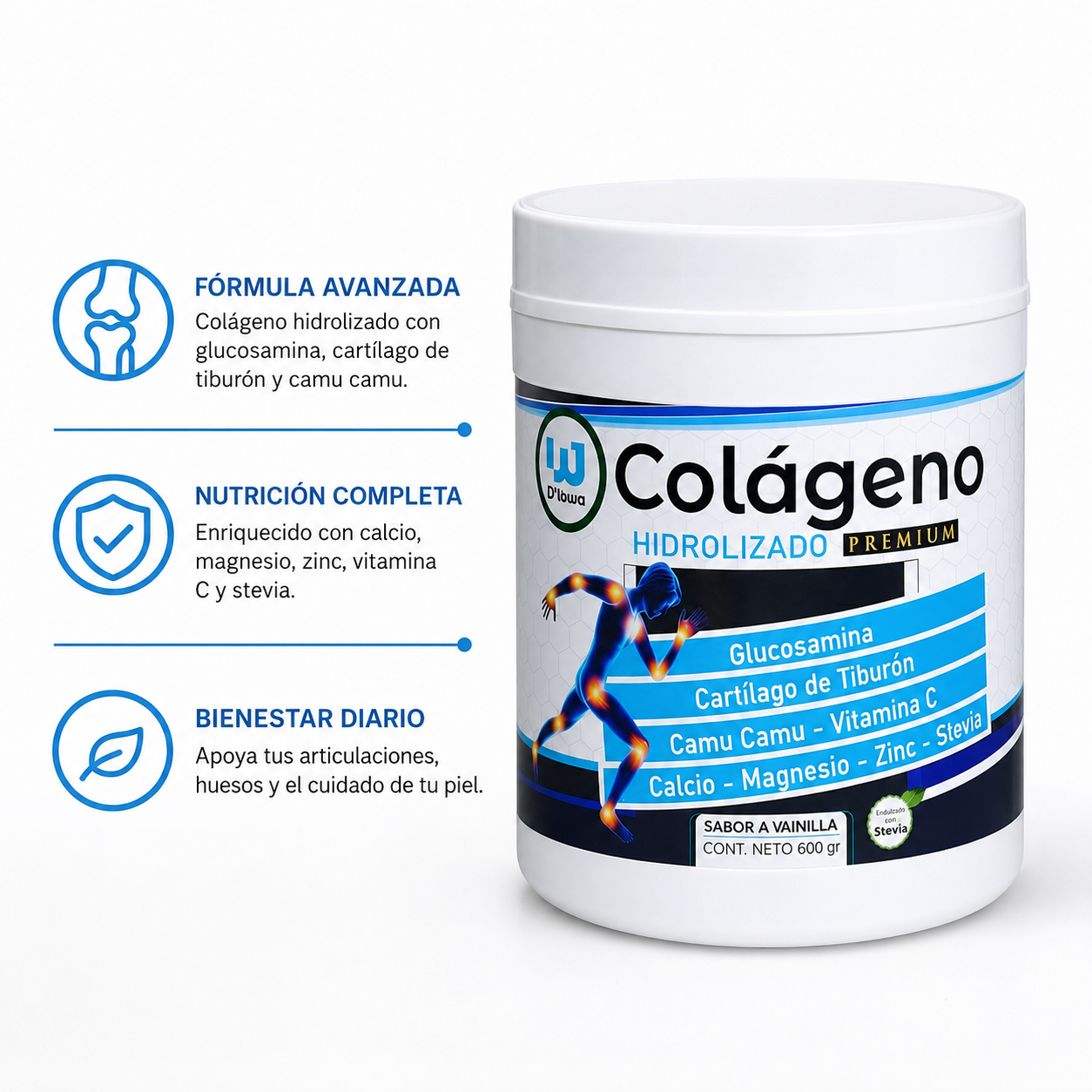 Colageno Hidrolizado Premium (Glucosamina)