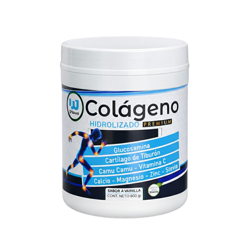 COLÁGENO HIDROLIZADO C/ GLUCOSAMINA 600g
