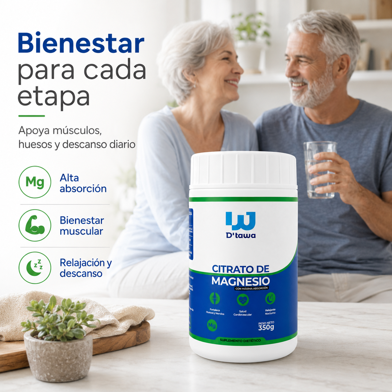 Citrato de Magnesio 350g