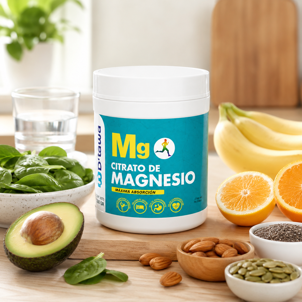 CITRATO DE MAGNESIO 600g – Sabor Limón