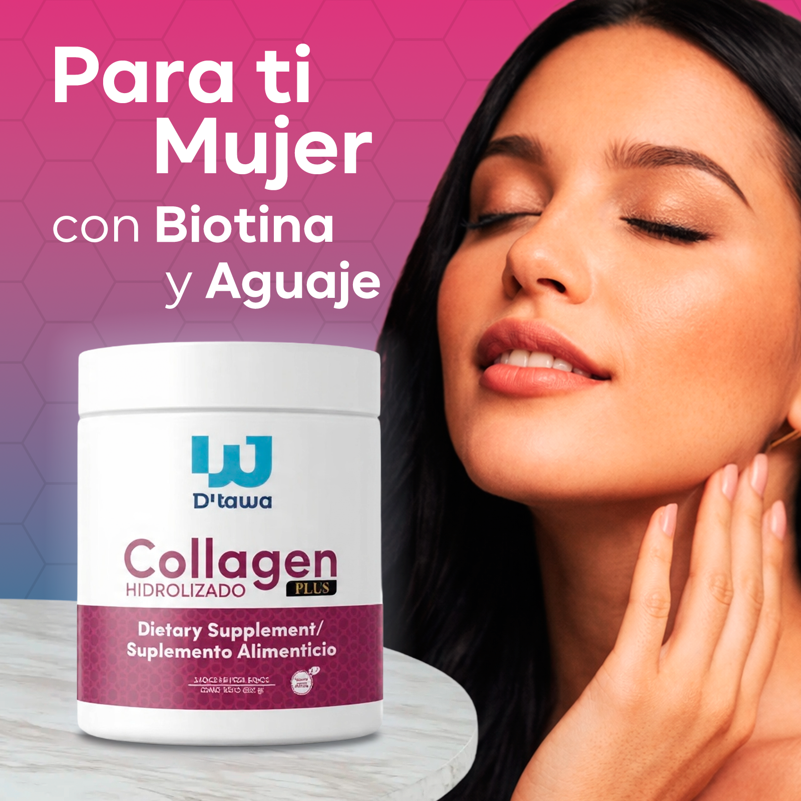 Colageno Plus 600g Biotina + Aguaje